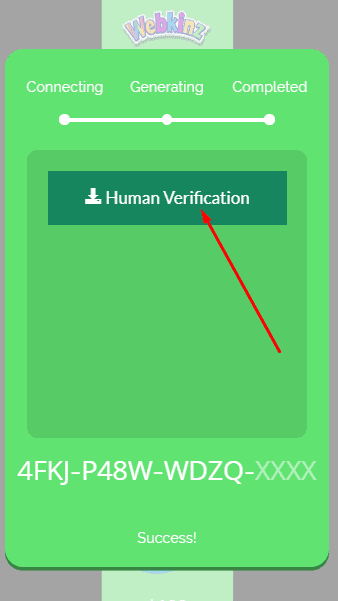 bot protection webkinz code