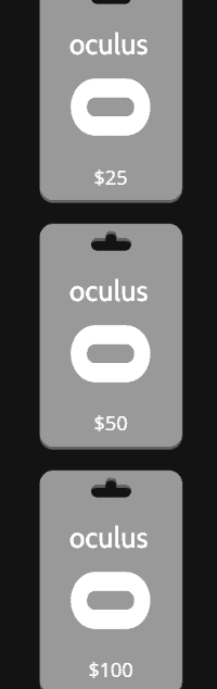 oculus quest store gift card
