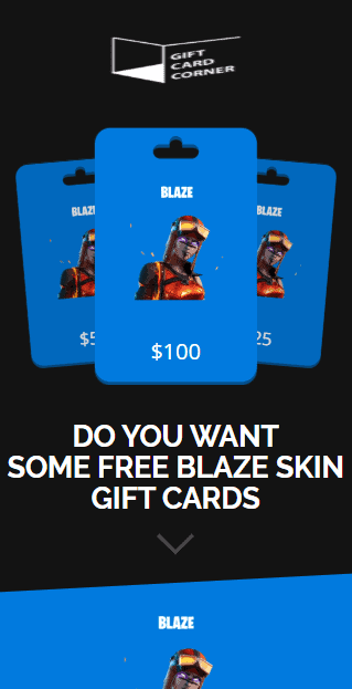 blaze skin generator