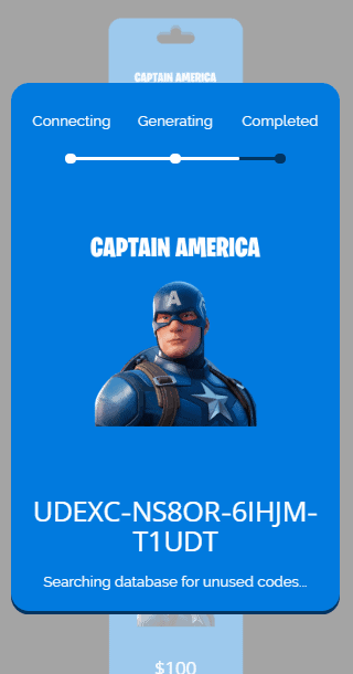 captain america process