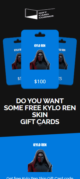 kylo ren skin generator
