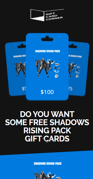 shadows rising pack generator