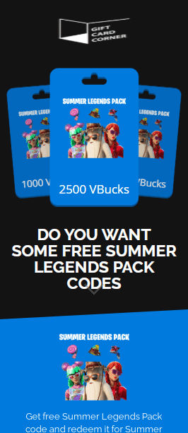 summer legends pack bundle generator
