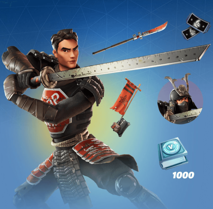 samurai scrapper pack bundle fortnite