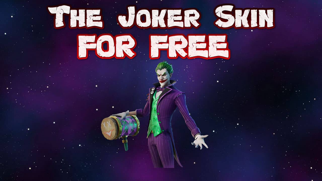 Free Joker Skin Fortnite How To Get The Joker Skin Code
