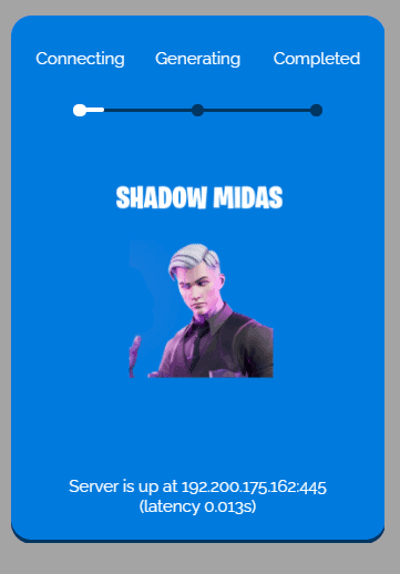 shadow midas process