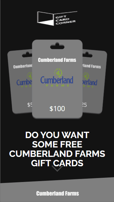 This is the initial layout of the generator for the Cumberland Farms gift card.
