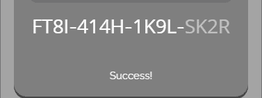 After successful verification, an American Express Digital gift card was obtained.