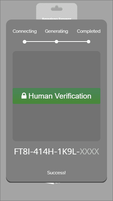 Part of verification to get the full American Express Digital Gift Card Code.
