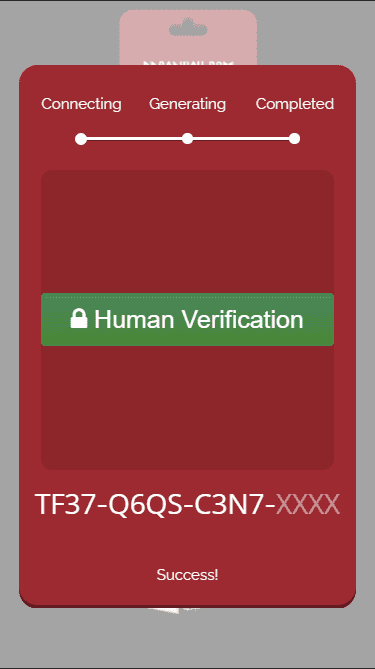 The part where you need to do a short verification to get the Broadway Show coupon code.