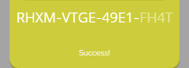 Complete Forever 21 gift card code.