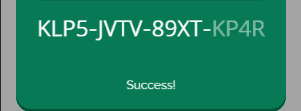 Papa John's gift card code.